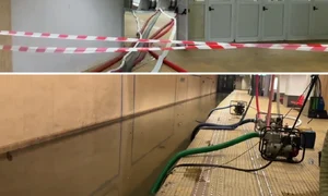 apa extrasa din statia de metrou piata victoriei foto isu b if png