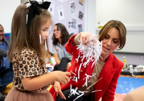 Kate Middleton, distracție cu copiii din Kent, Foto Getty