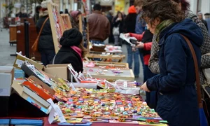 comerciantii de martisoare nu mai vor in centrul orasului JPG