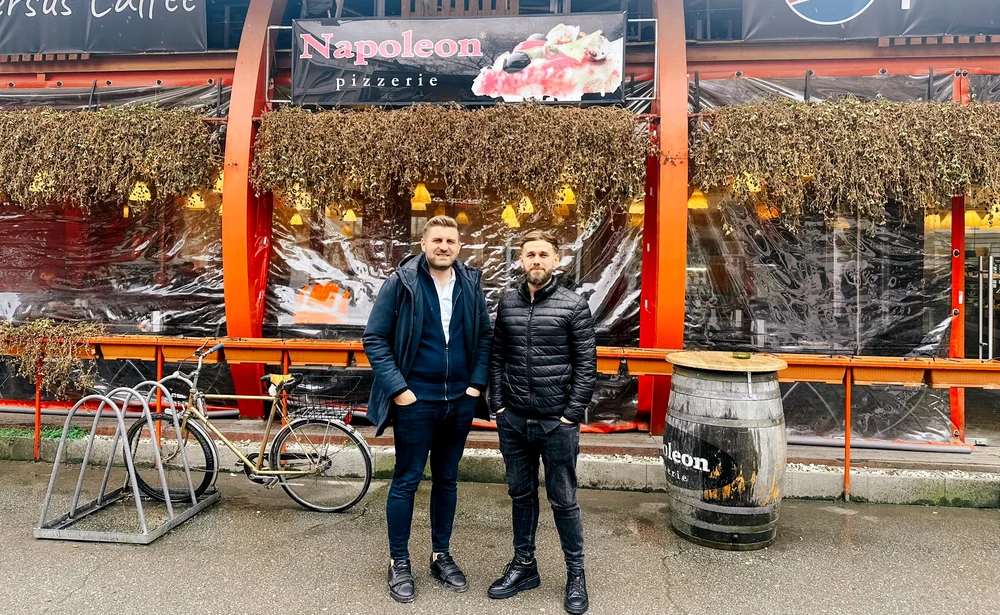 Emanuel Asoltanei și Benu Marinescu au cumpărat una dintre cele mai vechi pizzerii din Timișoara