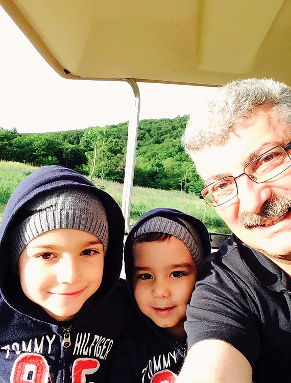 Silviu Prigoană îşi duce băieţii într-un renumit parc de distracţii din GermaniaFoto: Arhiva personală