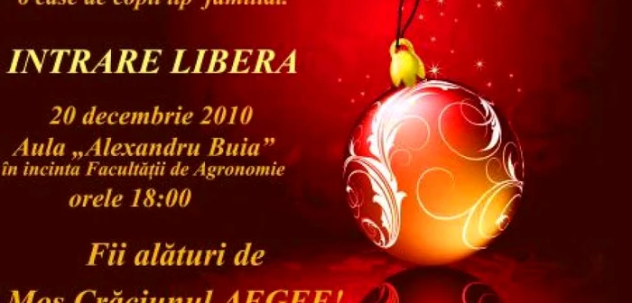 Concertul are loc la Facultatea de Agronomie