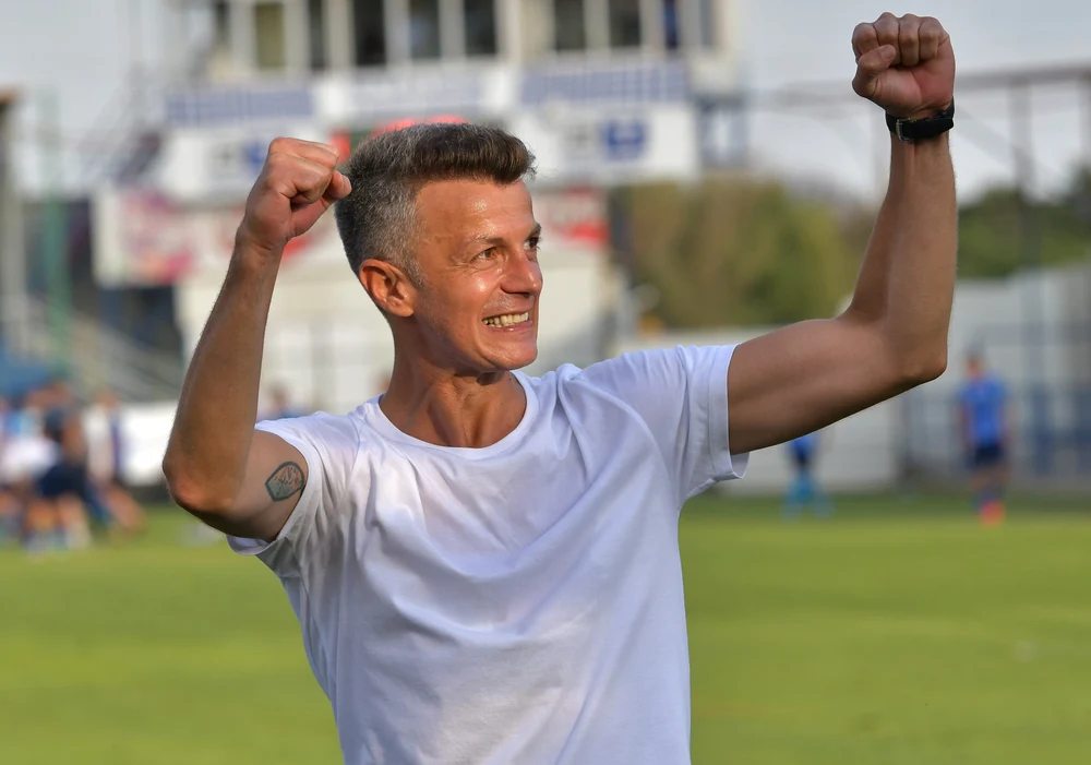 Ovidiu Burcă a resuscitat formația alb-roșilor. Foito Sportpictures