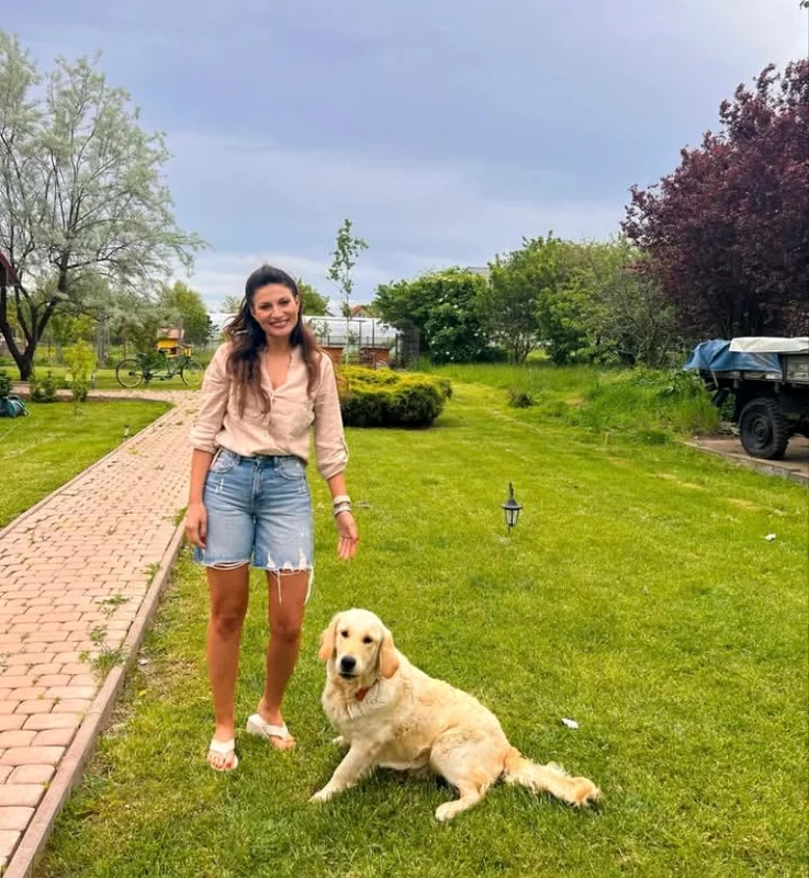 Ioana Ginghină locuiește la vilă în Dragomirești Deal foto: Instagram 