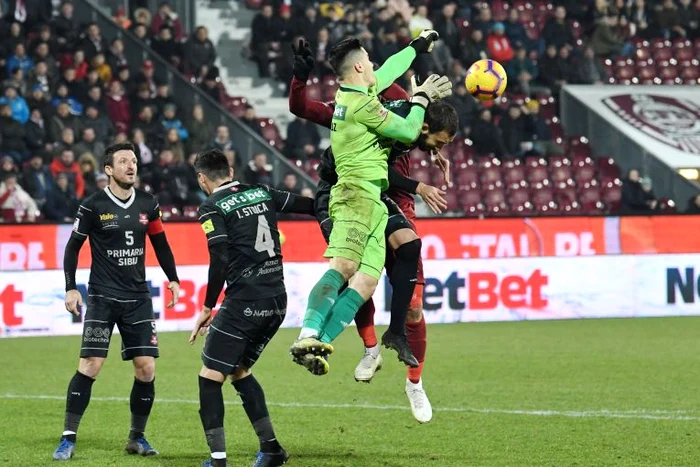 Catalin Cabuz a fost eroul meciului cu CFR ClujFOTO: Sportpictures.eu