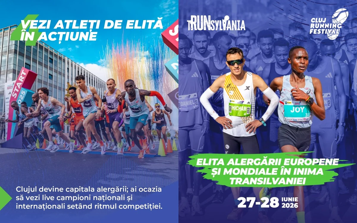 Printre alergători se vor număra Liliana Dragomir și Nicolae Soare (Foto: Cluj Running Festival)