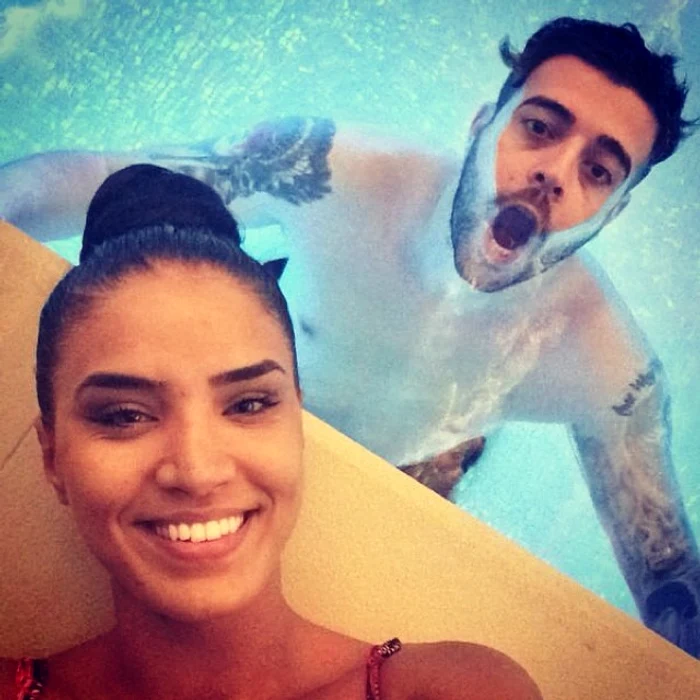 Speak s-a bucurat ca un copil de sesiunea de înot