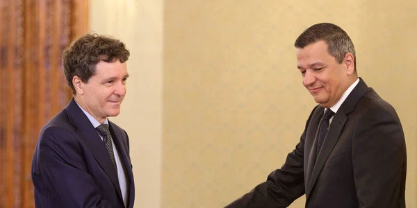 Sorin Grindeanu și Nicușor Dan, consultări la Cotroceni