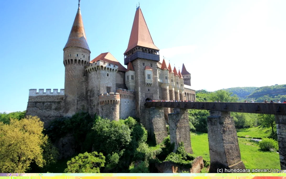 Castelul Corvinilor. FOTO: Daniel Guţă. ADEVĂRUL.