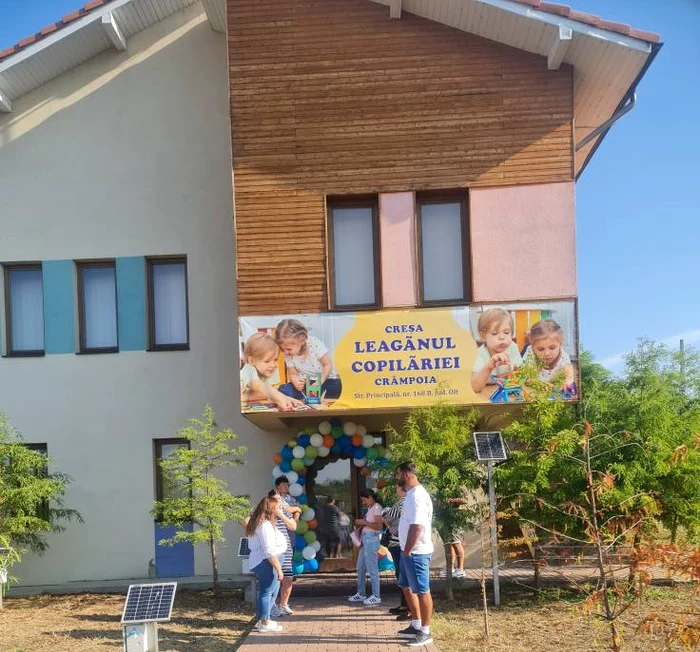 Creșa funcționează de la începutul săptămânii FOTO: FB/Primăria Crâmpoia