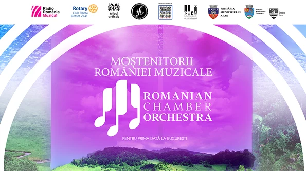 Romanian Chamber Orchestra, dirijor Cristian Măcelaru, cu violonistul Alexandru Tomescu concertmaestru, în premieră la Sala Radio png