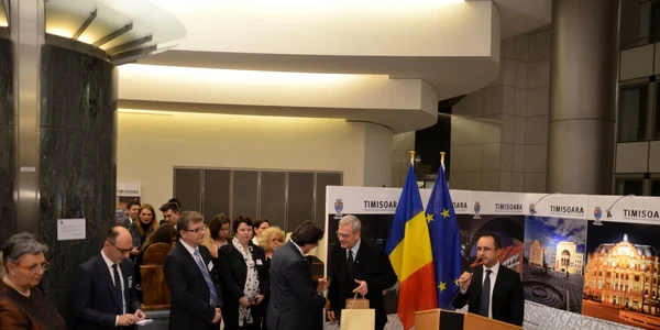 Expo Timişoara la Parlamentul European