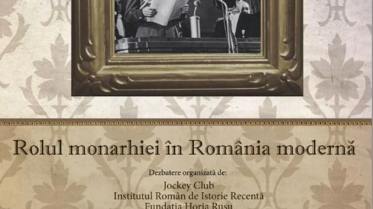 Rolul monarhiei în România modernă o dezbatere moderată de A Cioroianu, miercuri, 19 10 jpeg