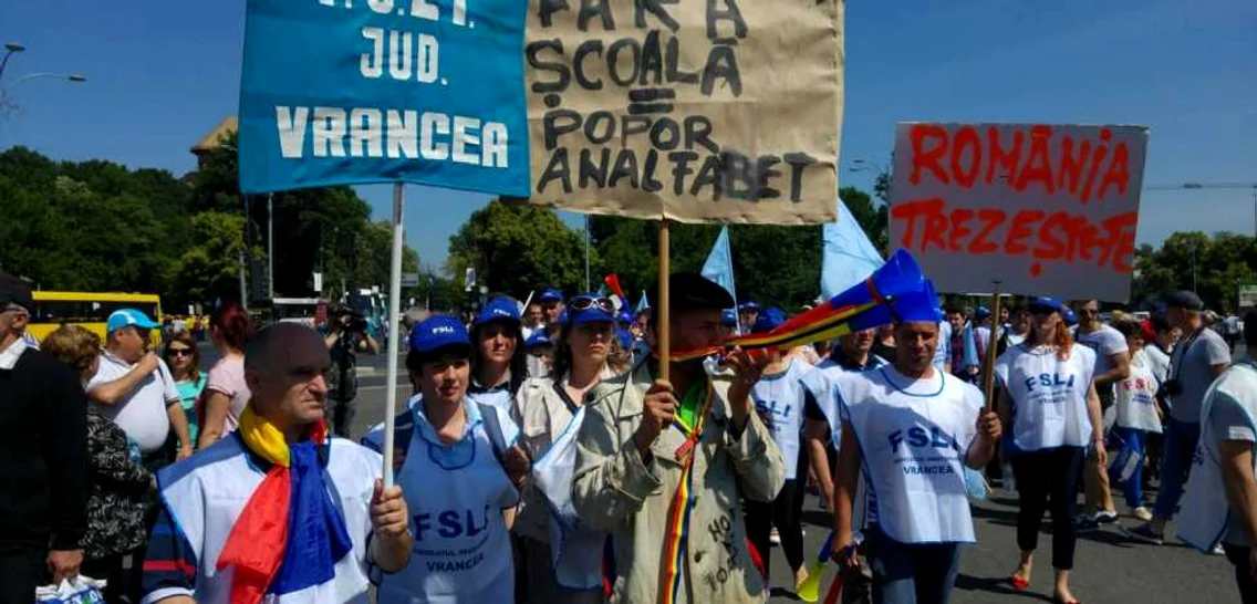 protest profesori