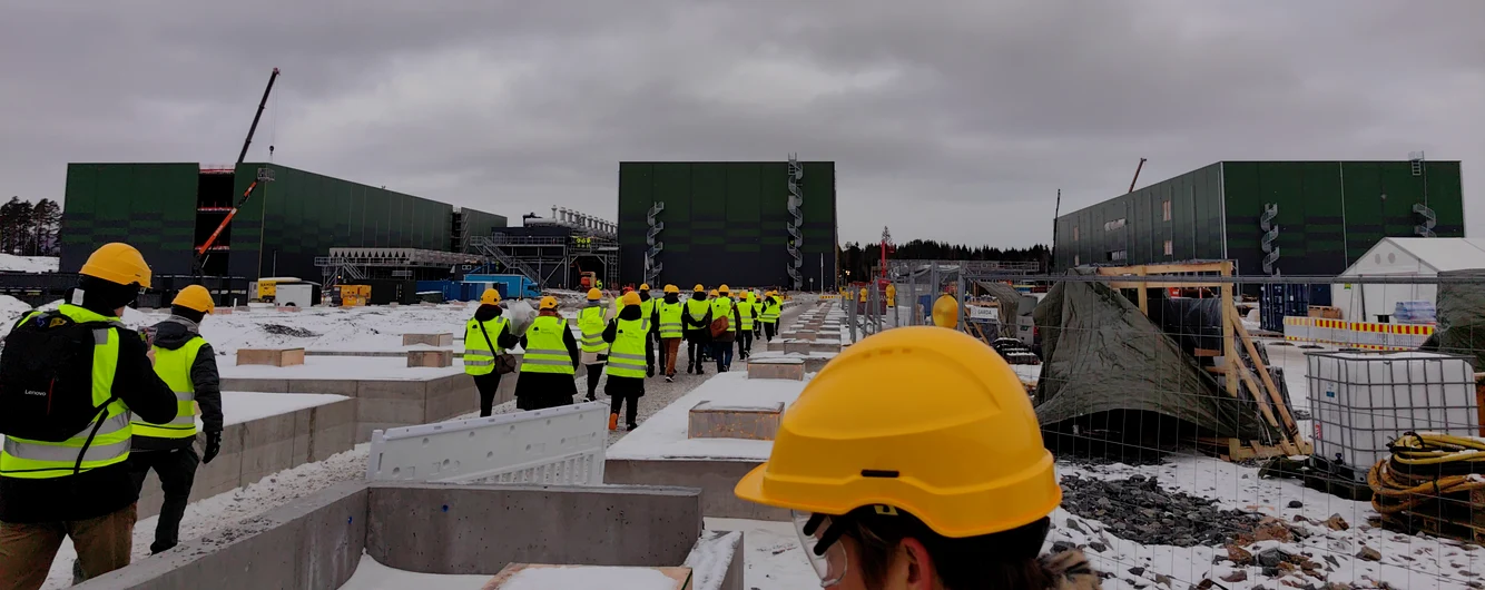 Vizită la centrul de date TikTok din Norvegia FOTO Adrian Pogîngeanu