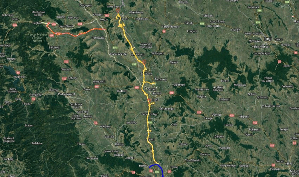 Autostrada Bacău-Pașcani (A7) va fi construită de UMB. Ce termen are pentru finalizarea celor 256 de kilometri de autostradă