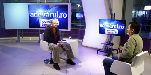 Mircea Vasilescu şi Cezar Paul-Bădescu la Adevarul Live FOTO David Muntean