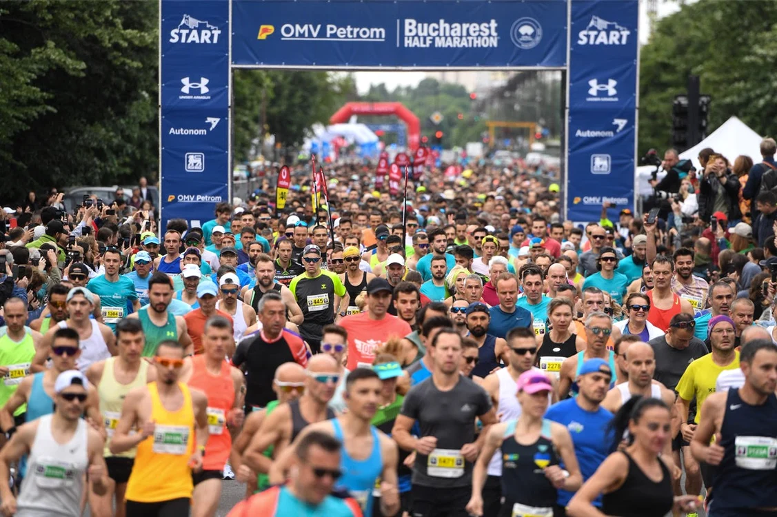 Cea de-a 14 ediție a OMV Petrom Bucharest HALF MARATHON. 