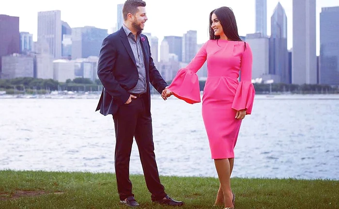 
    Honorius Prigoană și Corina au făcut cununia civilă în America, la Chicago  