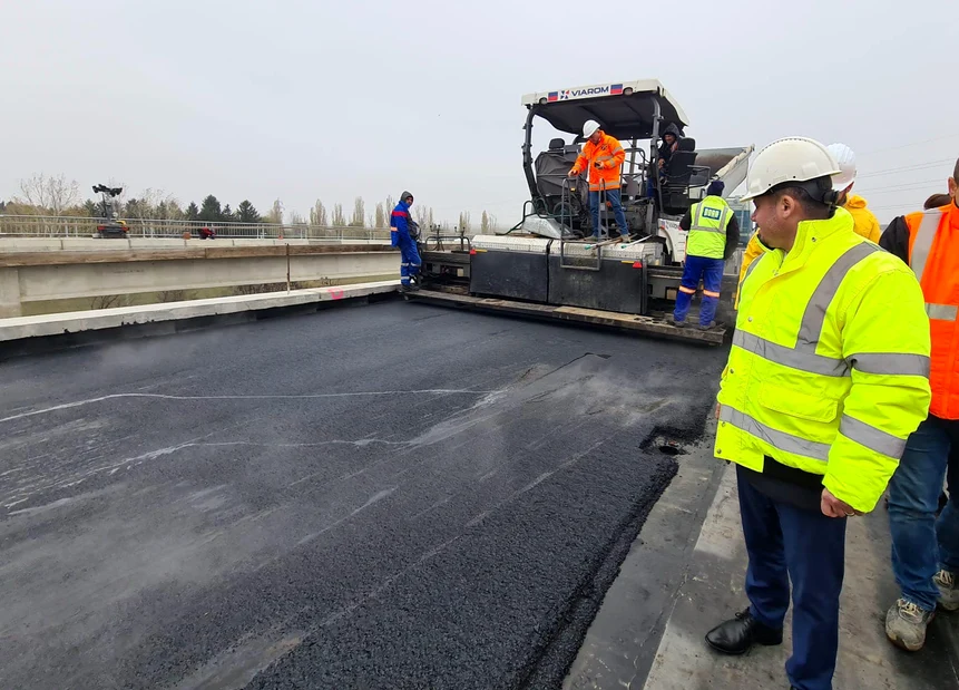 Pasajul Berceni va fi dat în trafic în aprilie 2023, Foto: Facebook Ionel Irinel Scrioșteanu