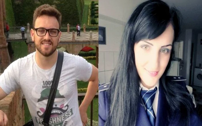 
    Alin Naica şi poliţista Atena Bănuţfoto: adevarul.ro  