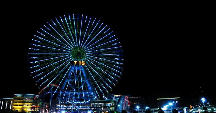 Pe roata Cosmo Clock 21, din Japonia, este instalat cel mai mare ceas din lume FOTO Wikipedia