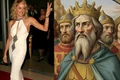 Sharon Stone cu regele  foto   Shutterstock jpg