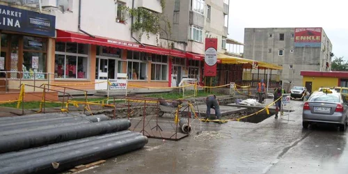 Aşa arată una dintre parcările din cartierul Bucovina 