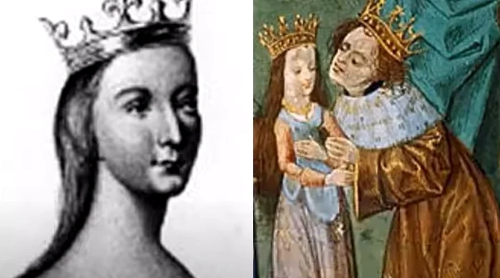 Isabella de Valois, regina care a devenit soție la 6 ani și văduvă la 10 / foto: colaj captură video