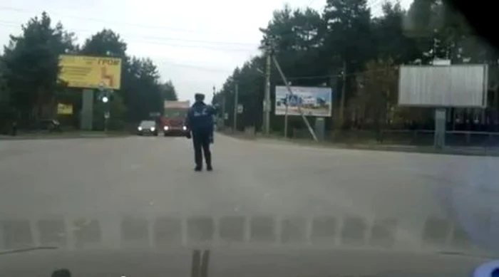 Agenţii de circulaţie asigurau trecerea lui Serghei Narîşkin