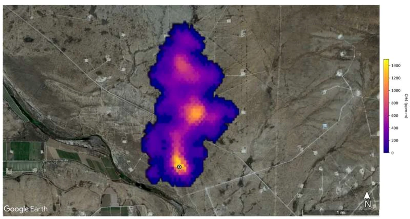 NASA poate detecta „super-emițători” de metan / Foto: NASA