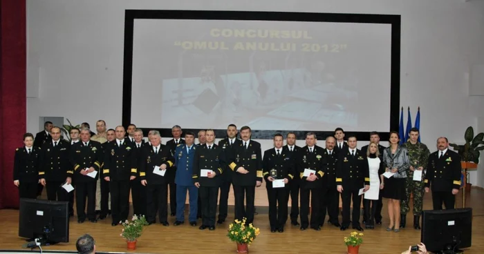 Poza de familie pentru fruntaşii Marinei Militare FOTO Grupul Mass-Media al Forţelor Navale Române