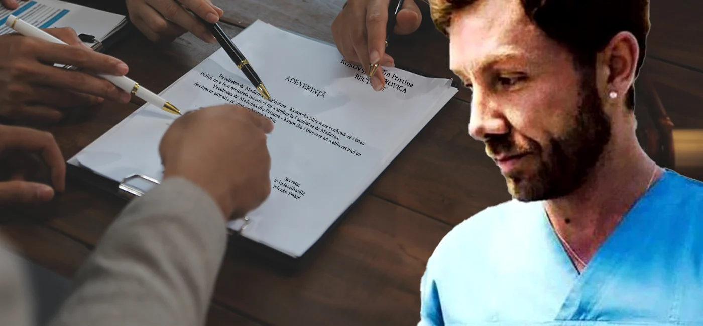 Matteo Politi, interviu în premieră din Italia / Colaj: Click!