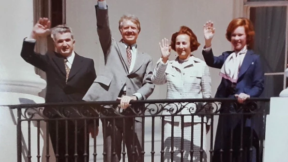 Fotografii inedite de la ultima vizită a lui Nicolae Ceaușescu în SUA, publicate de Arhivele Naţionale ale României jpeg