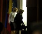 Prim-ministrul Viorica Dăncilă ministrul de interne Carmen Dan şeful poliţiei Cătălin Ioniţă (uniformă) şi procurorul general interimar Bogdan Dimitrie Licu la bilanţul Politiei Române pentru anul 2017 FOTO Eduard Enea