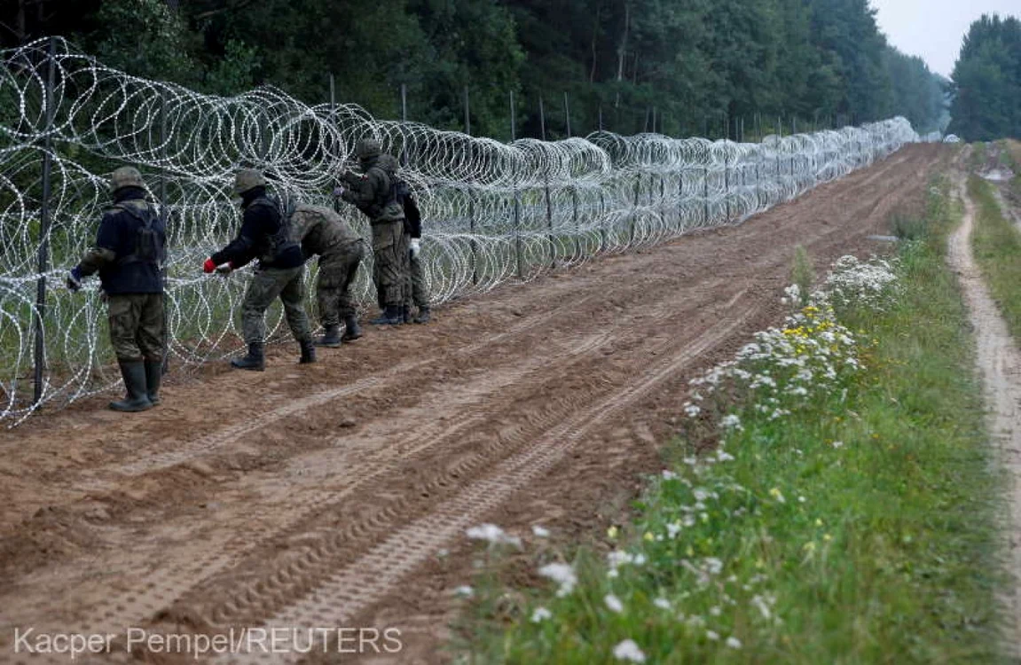 frontiera polonia-belarus reuters