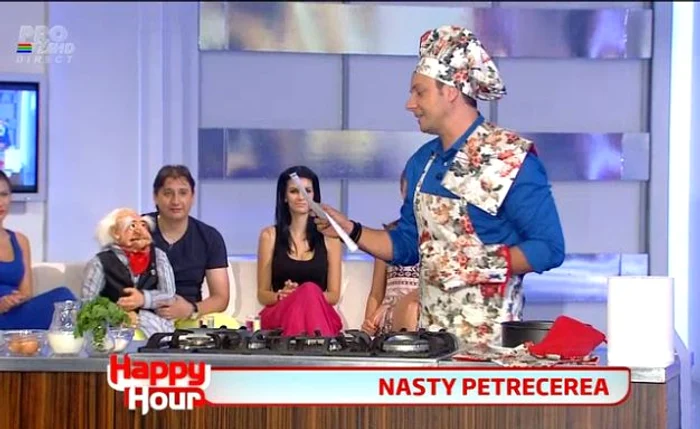 Cătălin Măruţă a fost bucătar pentru Ilie Năstase (captură Pro TV)