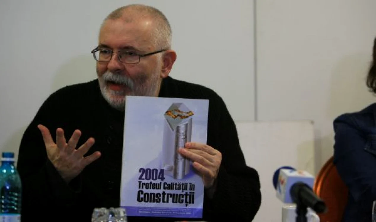 Bogdan Popovici, în conferinţa de presă din ianuarie 2012, vorbind despre "Trofeul Calităţii".