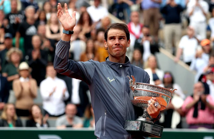
    Rafael Nadal e recordmenul absolut al turneului de la Roland GarrosFOTO: EPA  