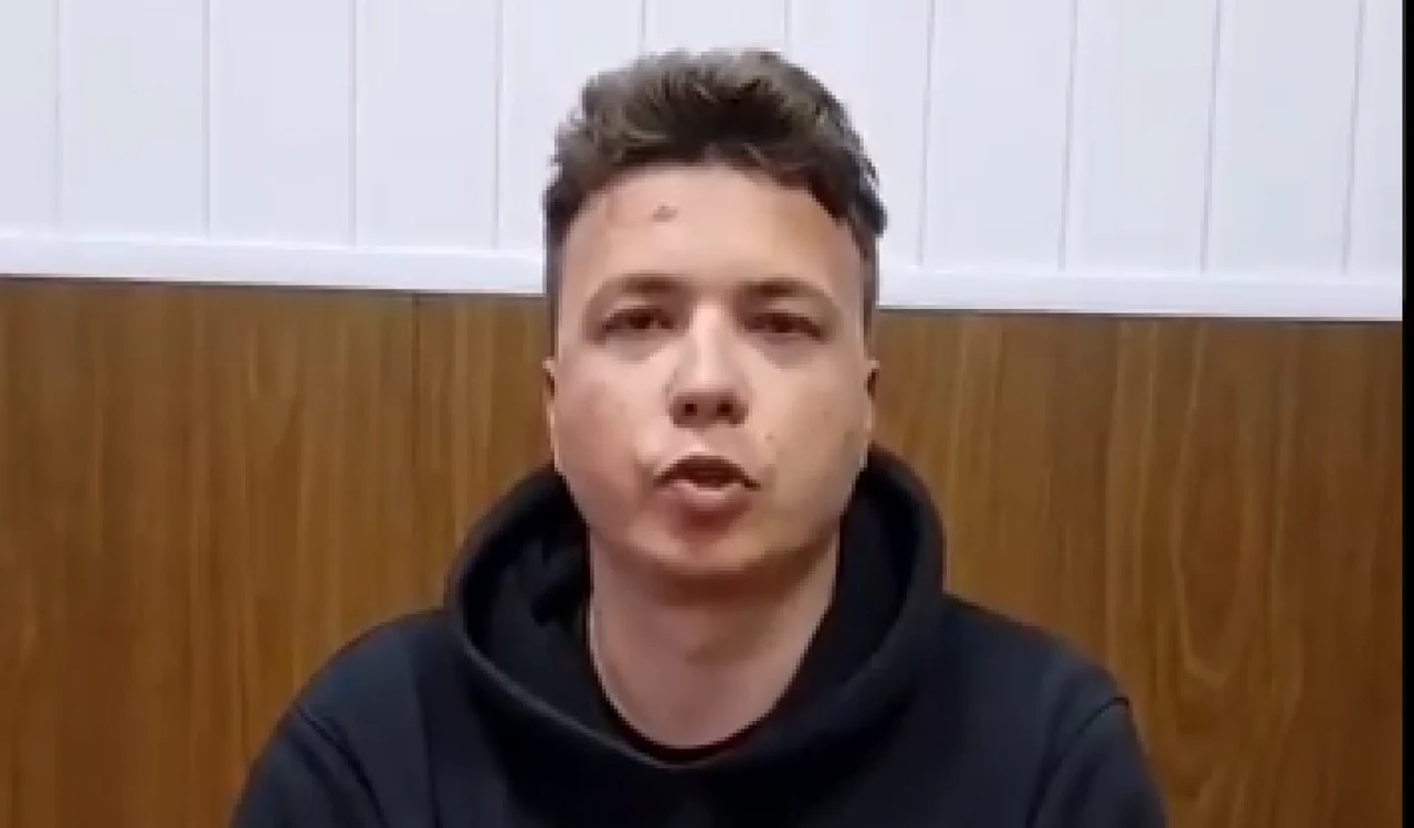 Roman Protasevici FOTO captură video