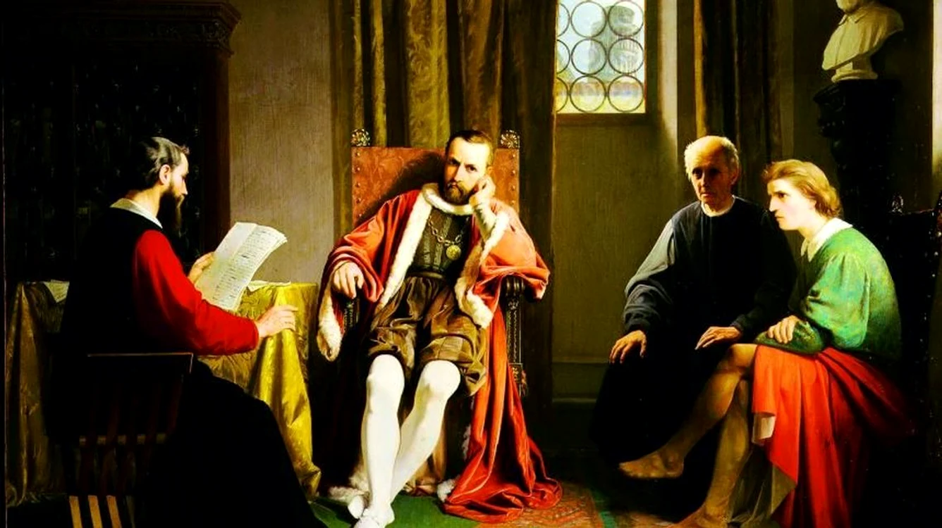 Tablou cu familia Medici