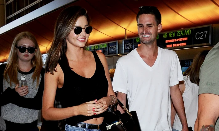 Miranda Kerr Catches A Flight At LAX With Her New Boyfriend Evan Spiegel jpeg