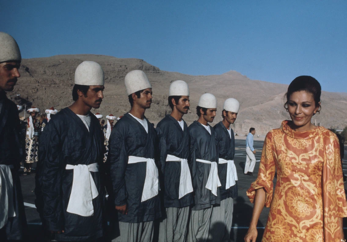 Farah Pahlavi, Împărăteasa Iranului. FOTO: Getty Images