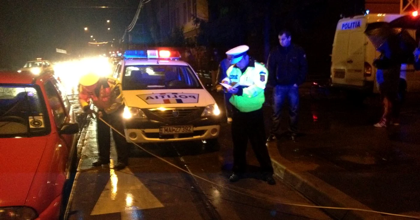 Tânărul accidentat pe trecerea de pietoni a contactat o fractură de gambă FOTO Arhiva