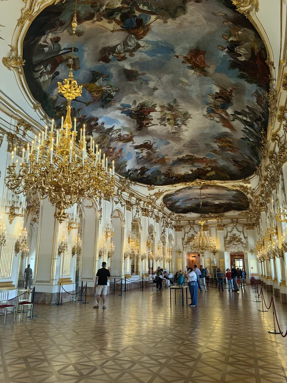 Marea Galerie din interiorul Palatului Schönbrunn