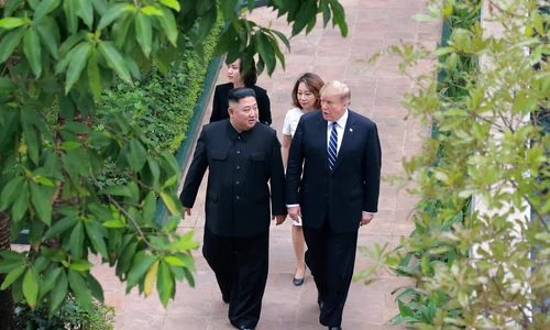 Donald Trump şi Kim Jong-un FOTO EPA-EFE