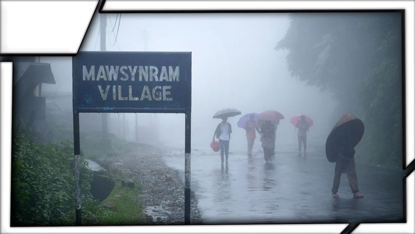 În orașul indian Mawsynram plouă mai mult ca-n Scoția / foto: captura Youtube