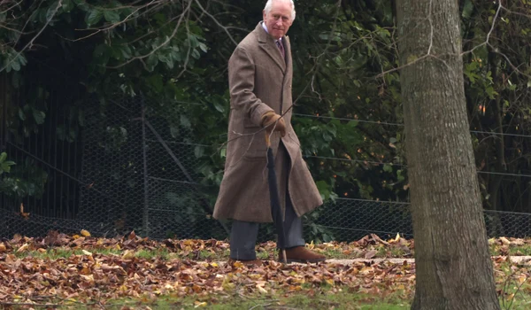 Regele Charles al III lea în  Sandringham, Profimedia jpg
