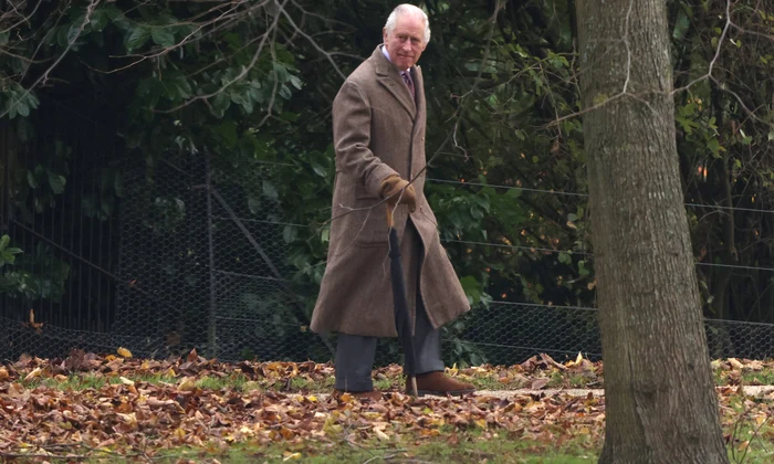 Regele Charles al III lea în  Sandringham, Profimedia jpg