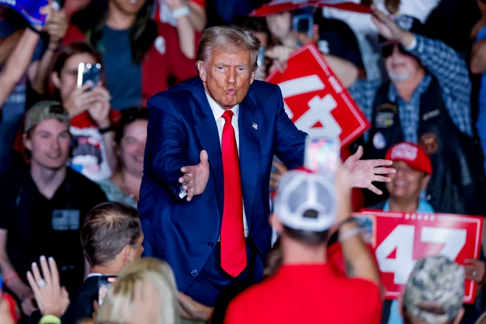 Donald Trump în campanie electorală FOTO EPA-EFE
